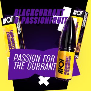 Riot Blackcurrant & Passionfruit