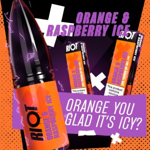 Riot X Orange and Raspberry Ice