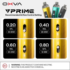 Airflow Control OXVA VPrime