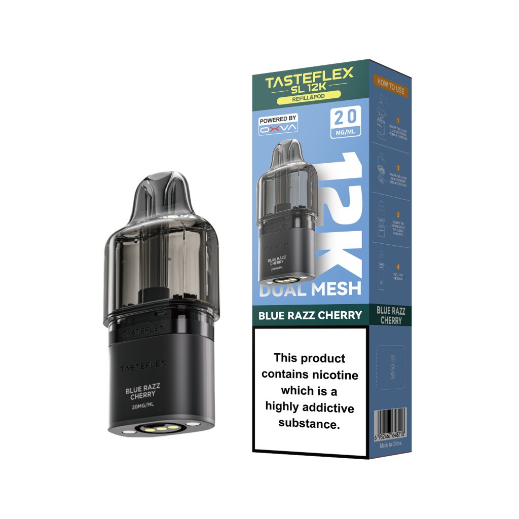 OXVA Tasteflex SL12K Refill Blue Razz Cherry