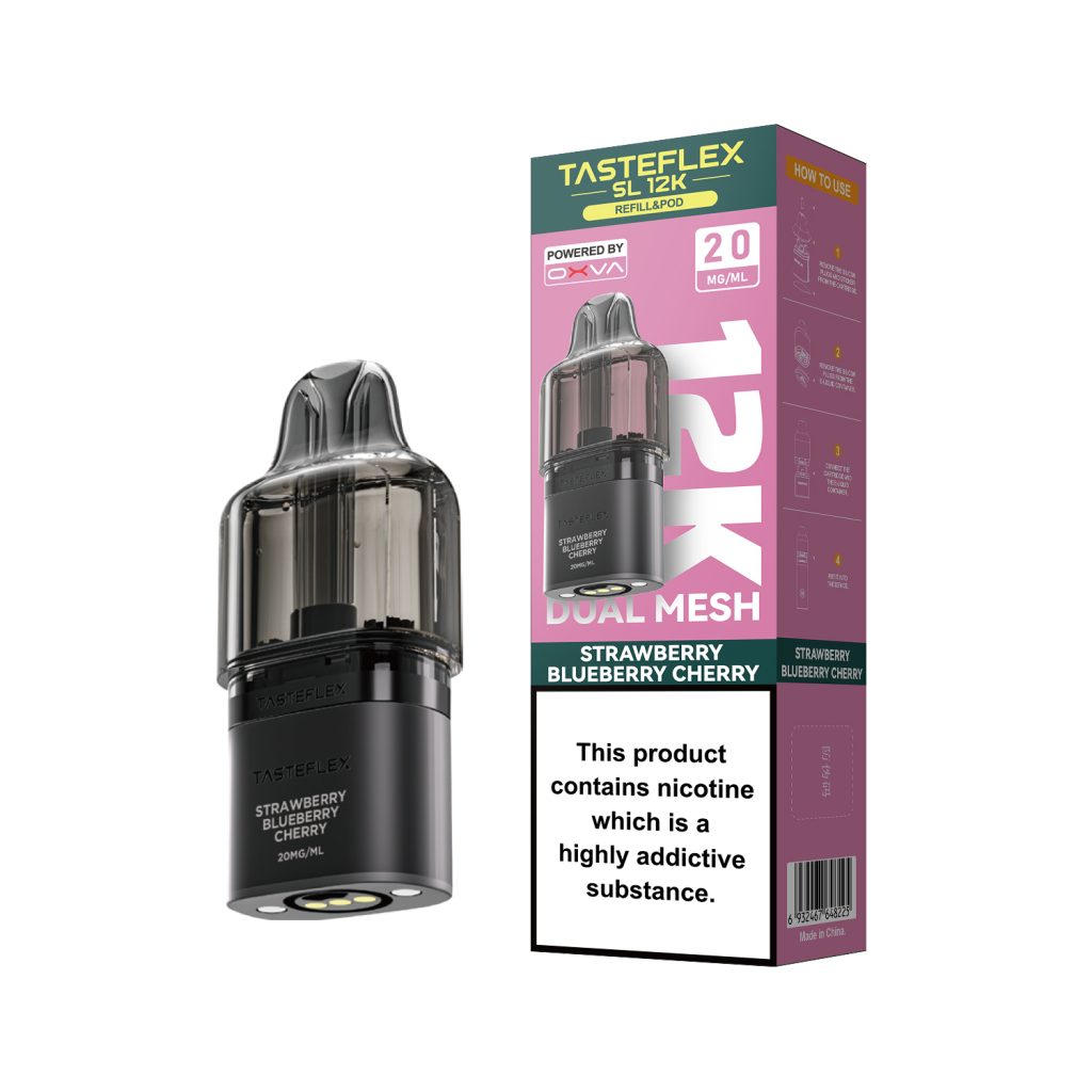 OXVA Tasteflex SL12K Refill Strawberry Blueberry Cherry