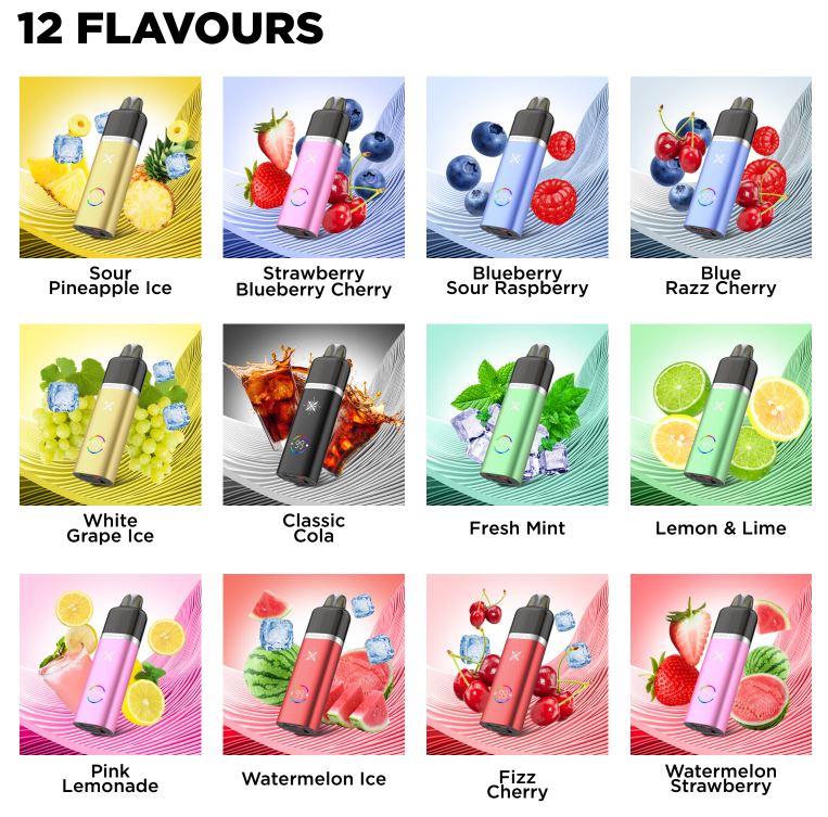Tasteflex 12k Flavours