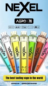 Nexel Aero 7k All Flavours Device Poster