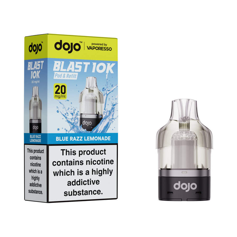 Dojo Blast 10k Refill Blue Razz Lemonade