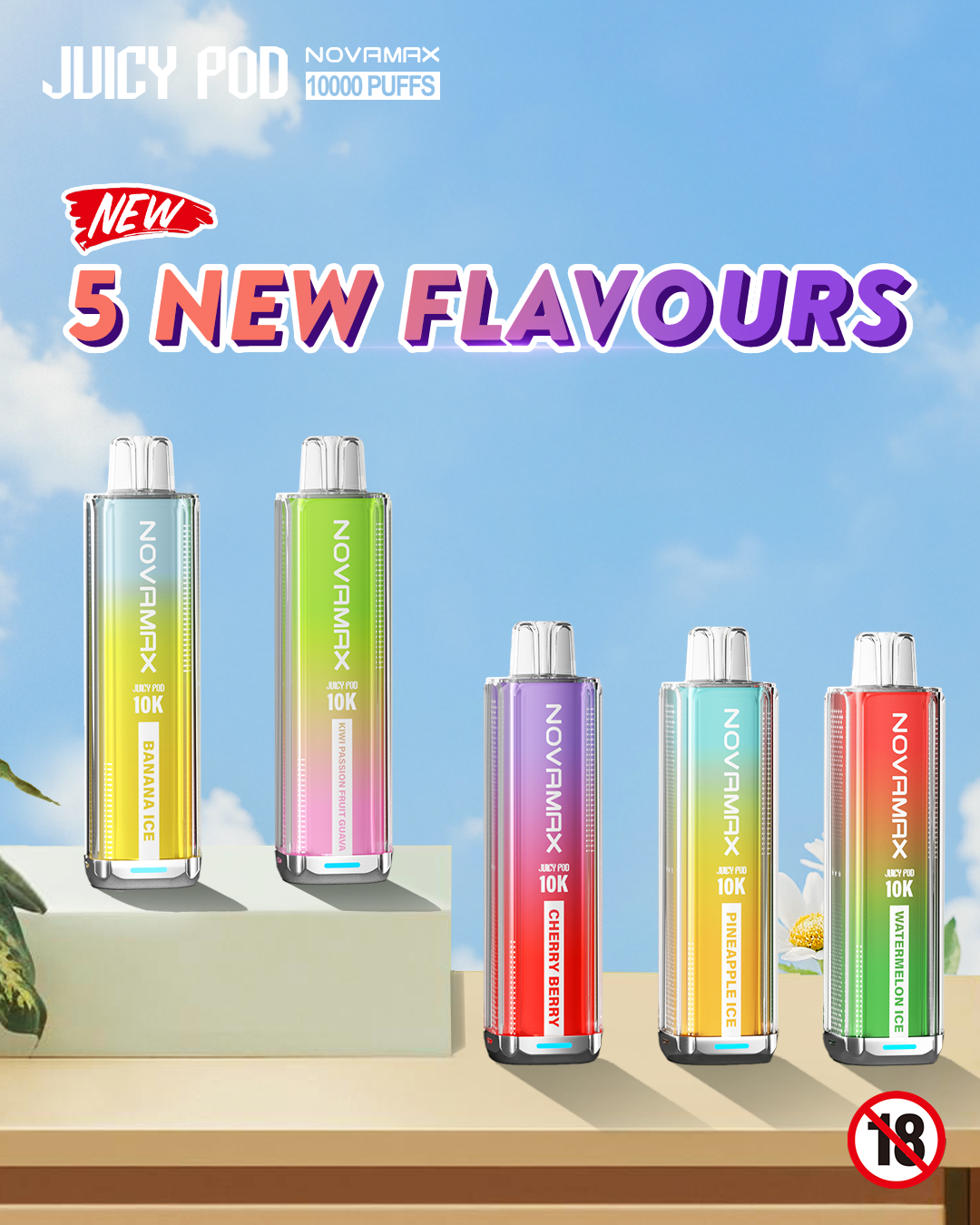 5 new flavours novamax 10k 5 new flavours novamax 10k