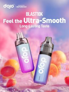 Dojo Blast 10k Long Lasting Taste Poster