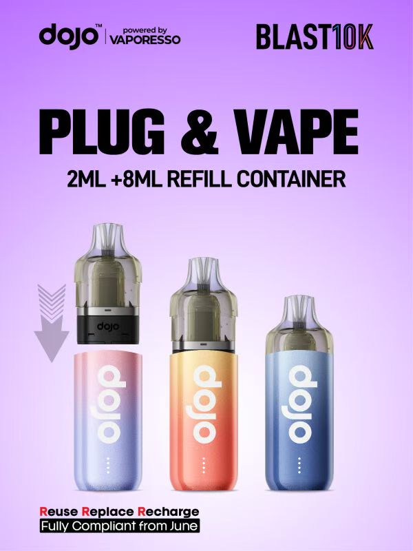 Dojo Blast 10k Various Devices with Refill Dojo Blast 10k Various Devices with Refill