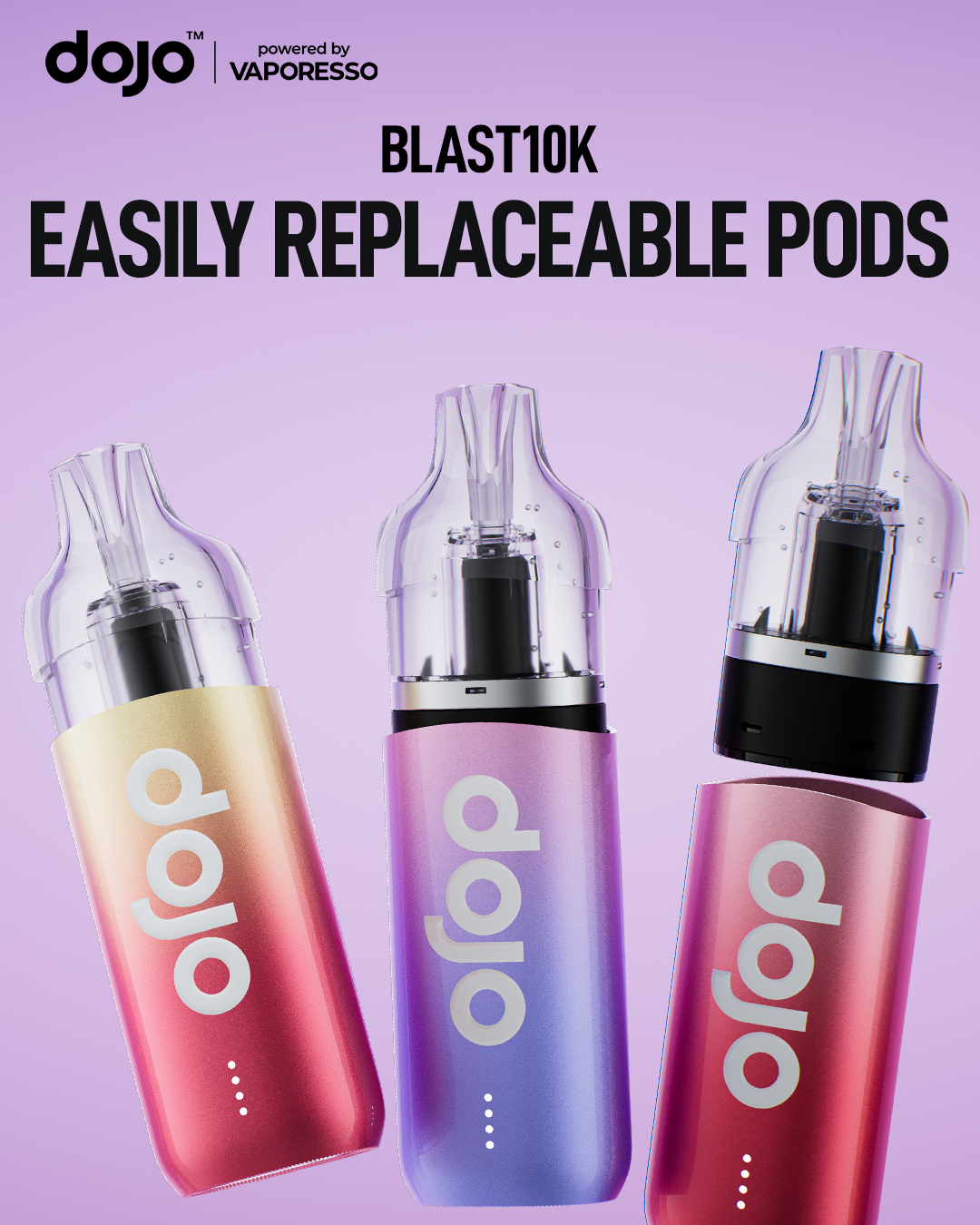 Dojo Blast 10k Replacement Pods Banner