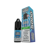 Ultimate 5000 Blue Raspberry Box and Bottle