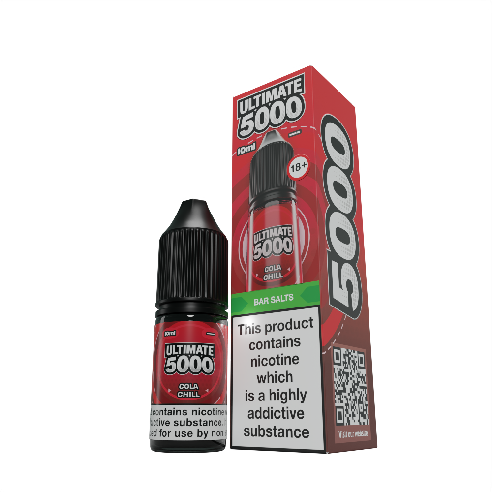 Ultimate 5000 Cola Chill Box and Bottle