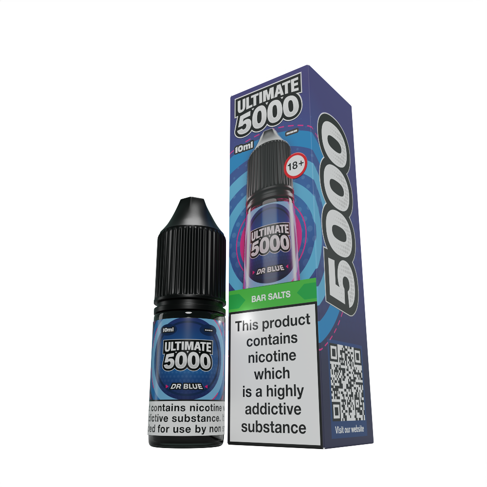 Ultimate 5000 Dr Blue Bottle and Box