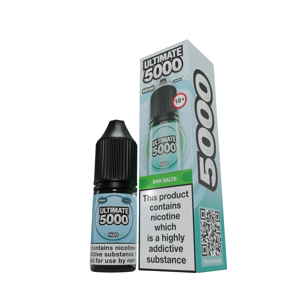 Ultimate 5000 H20 Box and Bottle