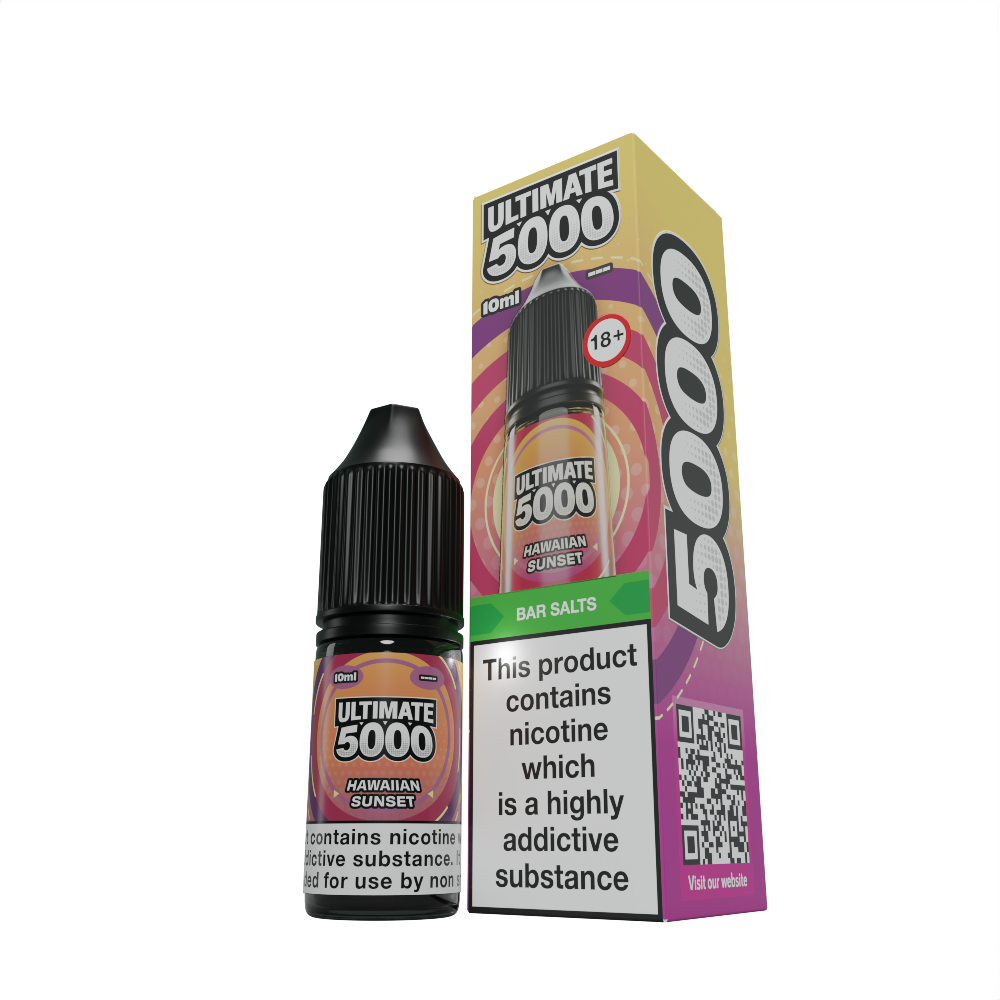 Ultimate 5000 Hawaiian Sunset Box and Bottle