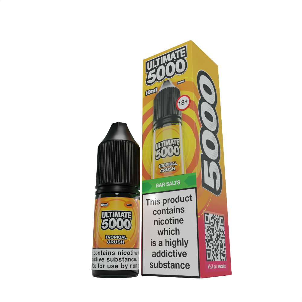 Ultimate 5000 Tropical Crush Box and Bottle
