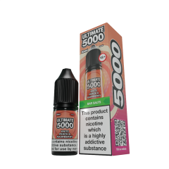 Ultimate 5000 White Peach & Raspberry Box and Bottle