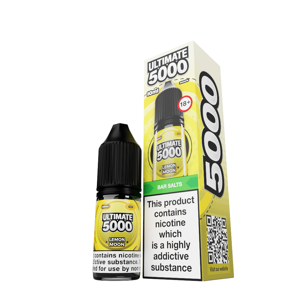 Ultimate 5000 Lemon Moon Box and Bottle