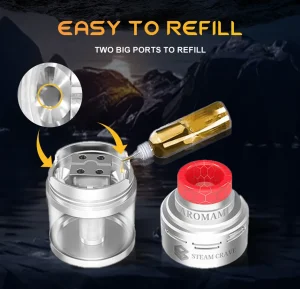 Steamcrave V4 RDTA Easy To Refill Poster