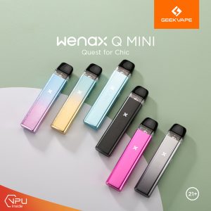 Geekvape Wenax Q Mini Various Colours Poster