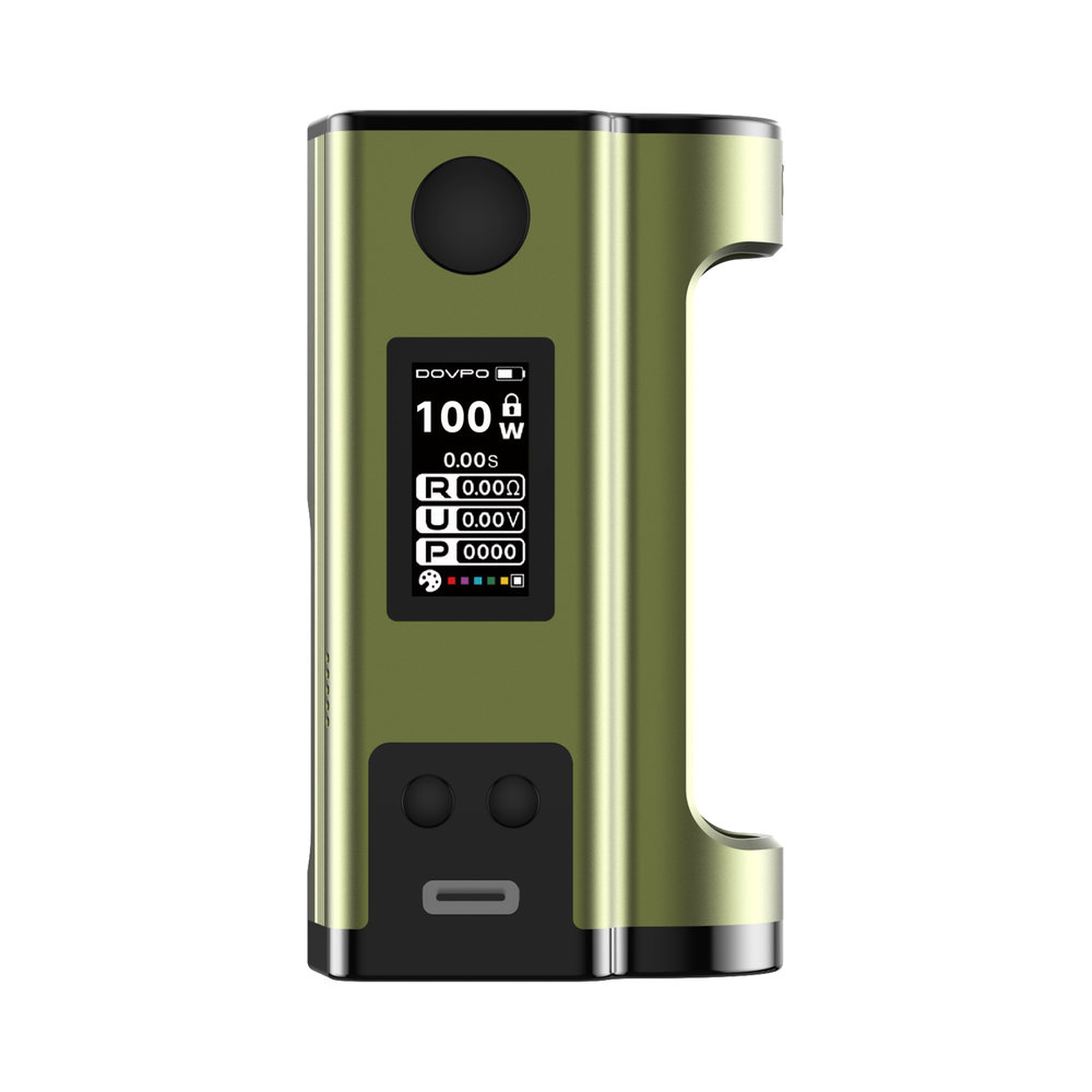 Dovpo Flipside Squonk Mod Military Green