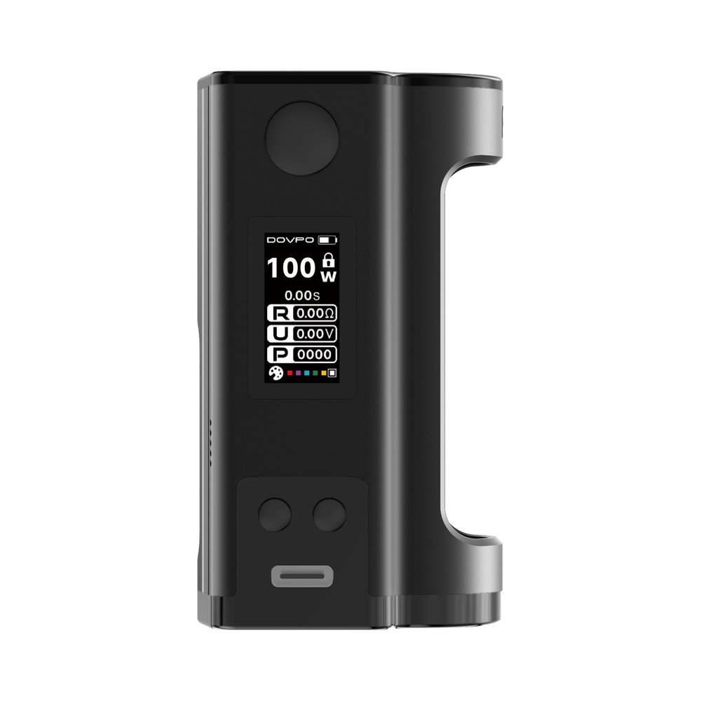 Dovpo Flipside Squonk Mod Black