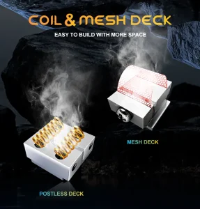 Steamcrave V4 RDTA Coils and Deck