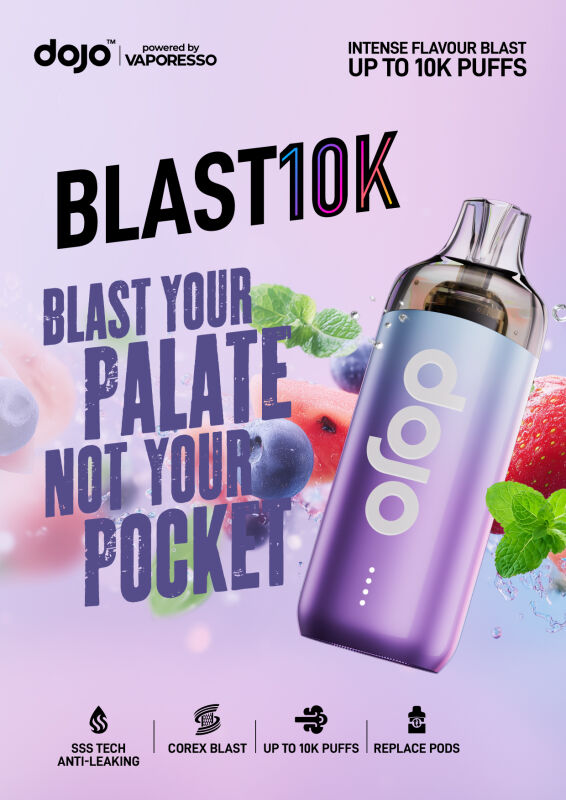 Dojo Blast 10k Flavour Poster Dojo Blast 10k Flavour Poster