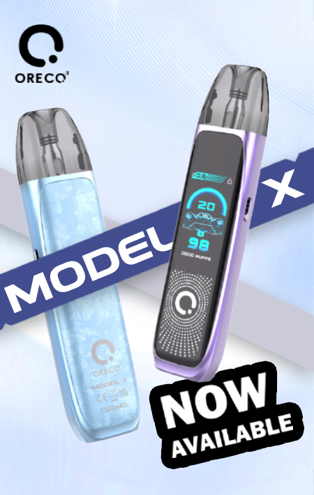 Oreco Model X Banner Oreco Model X Banner