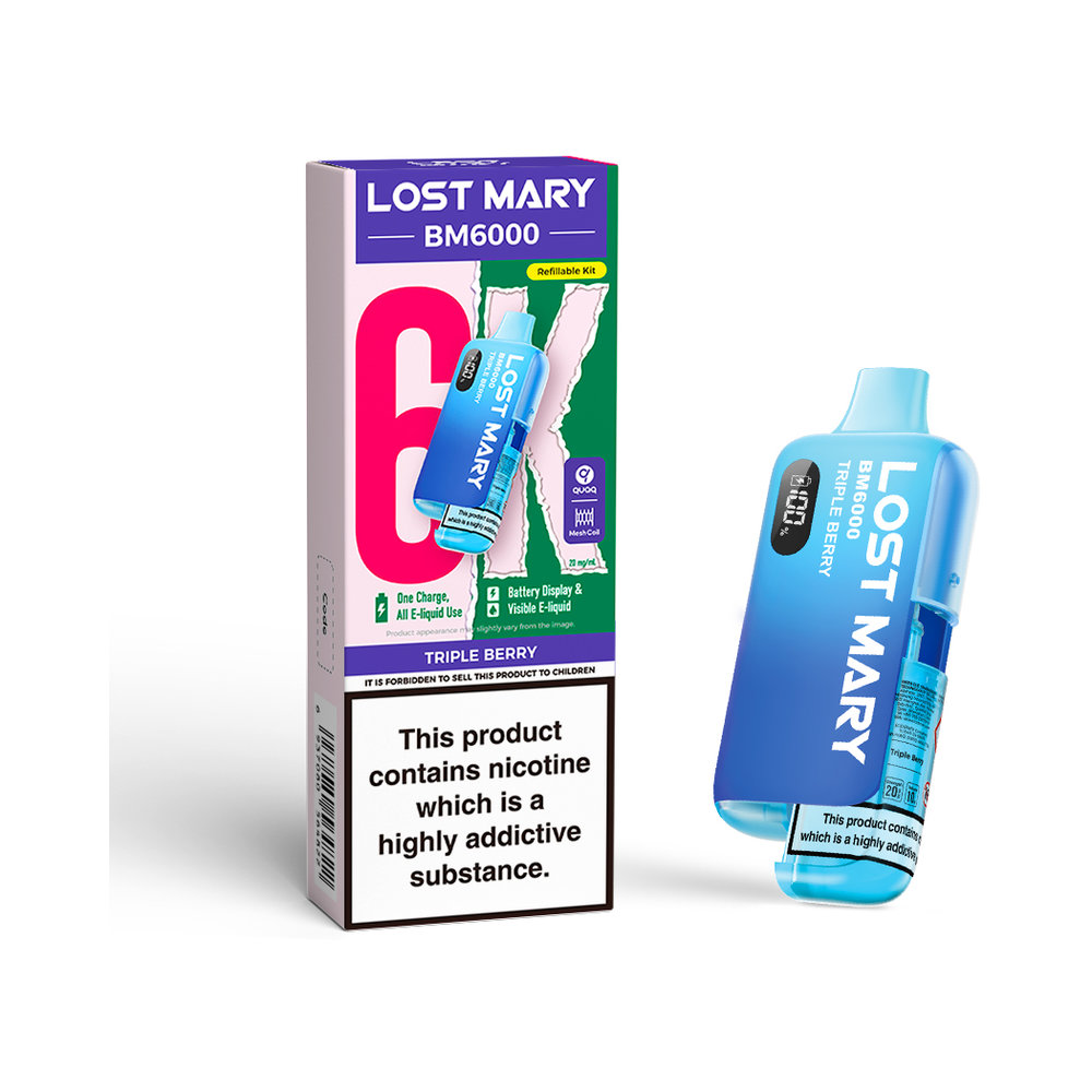 Lost Mary BM6000 Device Triple Berry