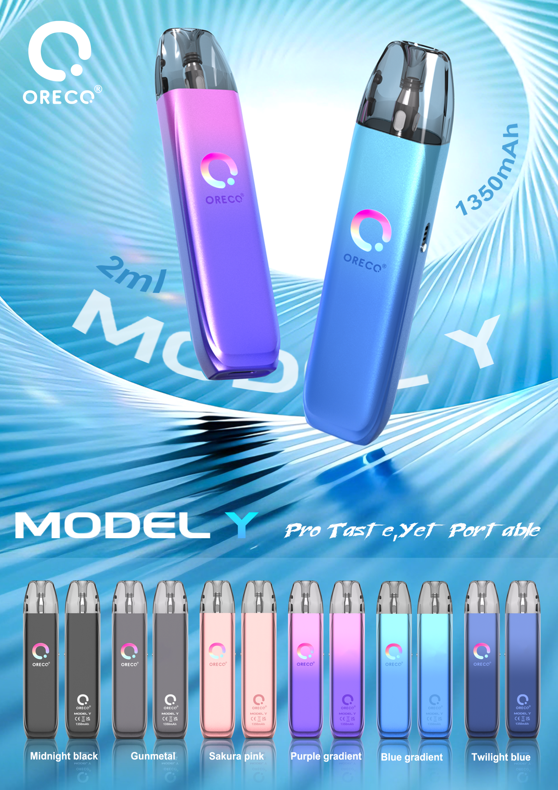 Oreco Model Y Banner Oreco Model Y Banner