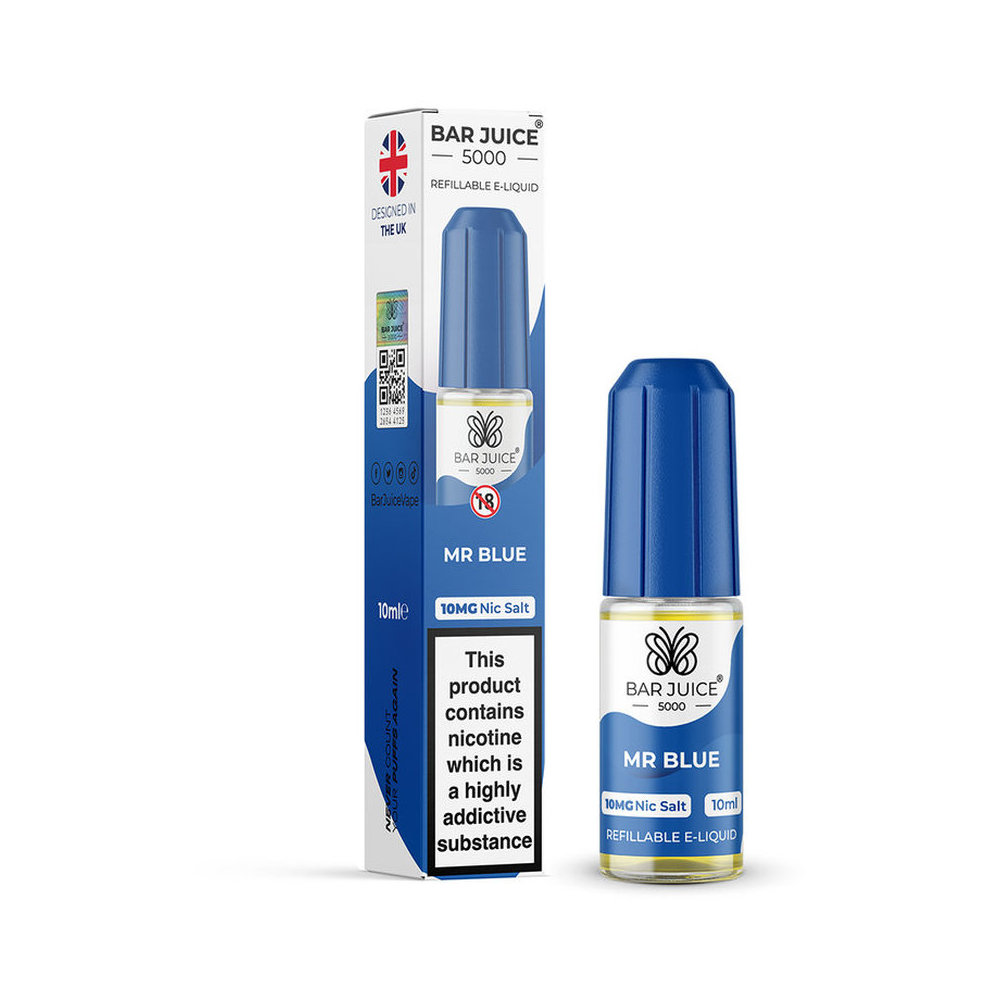 Bar Juice 5000 Bar Salts Mr Blue
