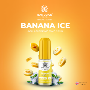 Bar Juice 5000 Banana Ice Poster