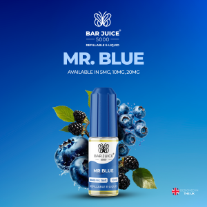 Bar Juice 5000 Mr Blue Poster