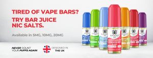 Bar Juice Nic Salts Banner