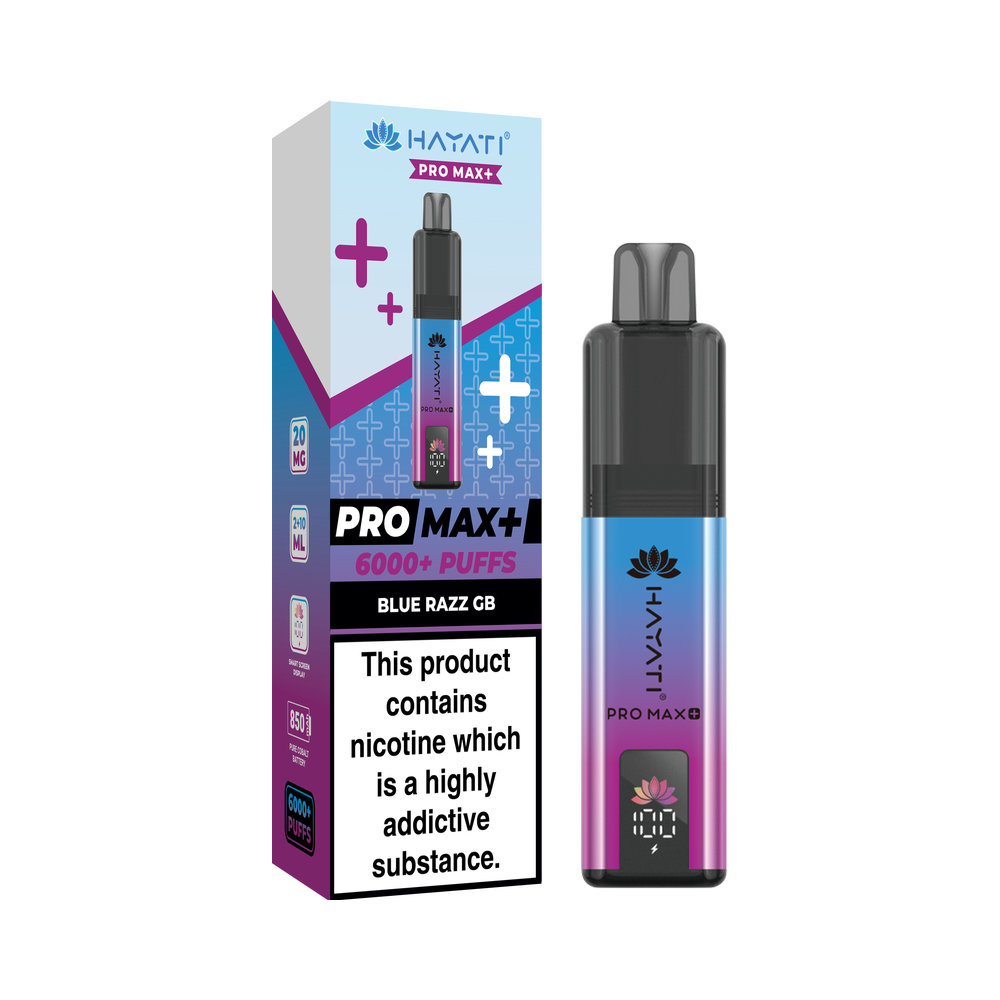 Hayati Pro Max Plus Device Blue Razz GB
