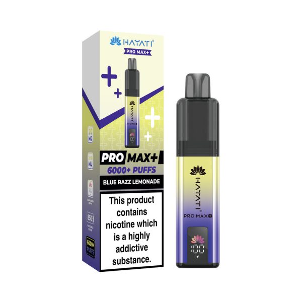 Hayati Pro Max Plus Device Blue Razz Lemonade