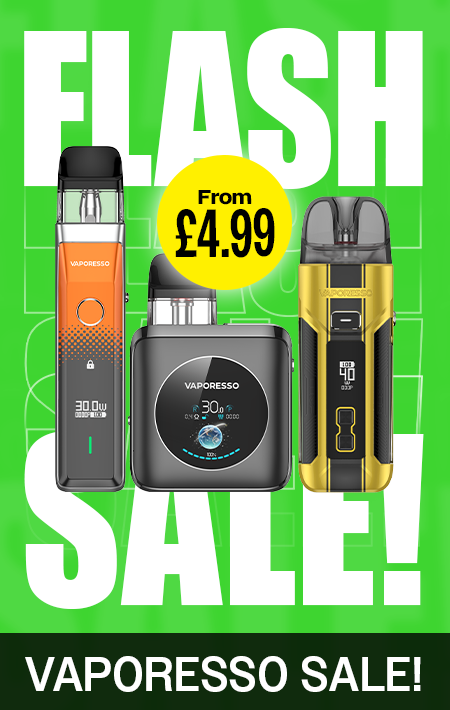Vaporesso Flash Sale Banner